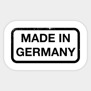 Made in Germany Sticker